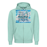 Seafoam it s freezin season Zipper Hoodie - JahusDesignShop