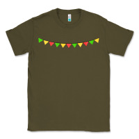 Army Green mexican flags Classic Tee - FaDigitalArtStudio