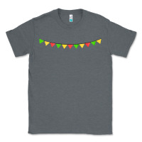 Charcoal Heather mexican flags Classic Tee - FaDigitalArtStudio