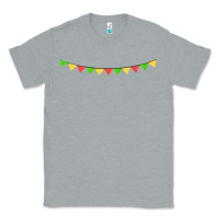 Heather Grey mexican flags Classic Tee - FaDigitalArtStudio
