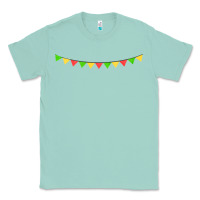Seafoam mexican flags Classic Tee - FaDigitalArtStudio