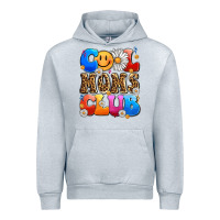 Heather Grey cool moms club Urban Hoodie - LillyAllenDesigns