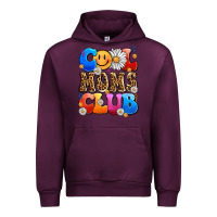 Mauve Wine cool moms club Urban Hoodie - LillyAllenDesigns