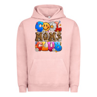 Pigment Salmon cool moms club Urban Hoodie - LillyAllenDesigns