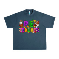Midnight Navy p.e. teacher cinco de mayo Urban Heavy Tee - texasbilliewilder