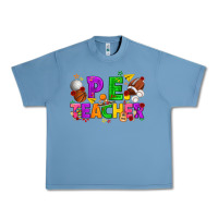 Pebble Blue p.e. teacher cinco de mayo Urban Heavy Tee - texasbilliewilder