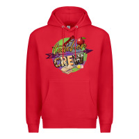 Red teacher crew Premium Hoodie - NancyCooperArtShop