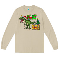 Mushroom tree rex Long Sleeve Tee - CowhideDigitalArt