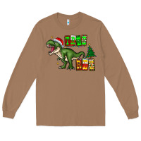 Toasted Coconut tree rex Long Sleeve Tee - CowhideDigitalArt
