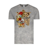 Cloud Rock Kinda Emotionless Kinda Emotional Skeleton Vintage Tee - RanaPortraitStore