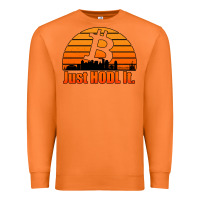 Carrot just hodl it new orleans skyline retro sunset Premium Sweatshirt - Jasminsmagicworld
