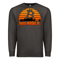 Smoke just hodl it new orleans skyline retro sunset Premium Sweatshirt - Jasminsmagicworld