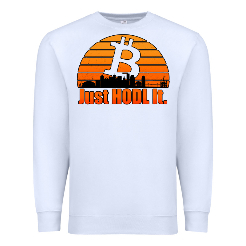 Just Hodl It New Orleans Skyline Retro Sunset Premium Sweatshirt by Jasminsmagicworld | Teevron
