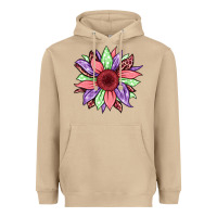 Mushroom easter spring sunflower Heavyweight Hoodie - Jasminsmagicworld