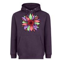 Plum easter spring sunflower Heavyweight Hoodie - Jasminsmagicworld