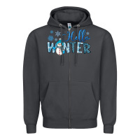 Smoke hello winter Zipper Hoodie - JahusDesignShop