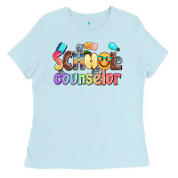 Baby Blue school counselor Ladies Tee - AdoDesignShop