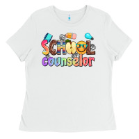 White school counselor Ladies Tee - AdoDesignShop