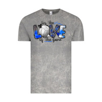 Cloud Rock for the love of the game volleyball Vintage Tee - Zillion Design Studio
