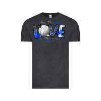 Vintage Black for the love of the game volleyball Vintage Tee - Zillion Design Studio