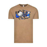 Vintage Coffee for the love of the game volleyball Vintage Tee - Zillion Design Studio