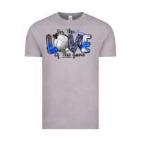 Vintage Zinc for the love of the game volleyball Vintage Tee - Zillion Design Studio