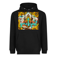 Black grateful cross Heavyweight Hoodie - BarkalooDesign