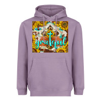Lavender grateful cross Heavyweight Hoodie - BarkalooDesign