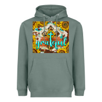 Sage grateful cross Heavyweight Hoodie - BarkalooDesign