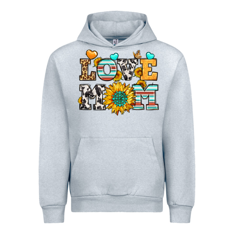 Love Mom Urban Hoodie by LillyAllenDesigns | Teevron