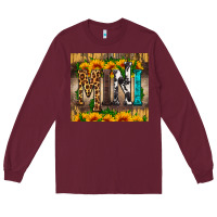 Burgundy mini tumbler Long Sleeve Tee - HRA Design Shop