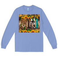 Colony Blue mini tumbler Long Sleeve Tee - HRA Design Shop