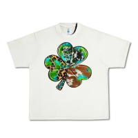Pistachio western shamrock Urban Heavy Tee - RanaPortraitStore