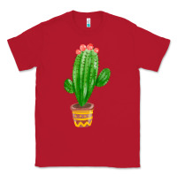 Red mexican cactus Classic Tee - FaDigitalArtStudio