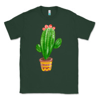 Sports Green mexican cactus Classic Tee - FaDigitalArtStudio