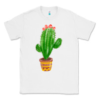 White mexican cactus Classic Tee - FaDigitalArtStudio