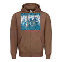 Chestnut hello winter Zipper Hoodie - JahusDesignShop