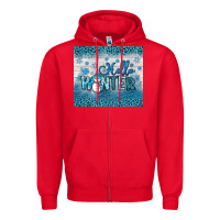 Red hello winter Zipper Hoodie - JahusDesignShop
