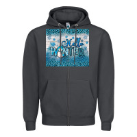 Smoke hello winter Zipper Hoodie - JahusDesignShop