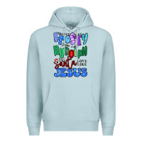 Blue Mist dance like frosty shine like rudolph Premium Hoodie - MaliasSmallBusiness