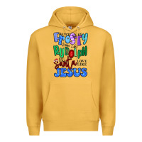 Mustard dance like frosty shine like rudolph Premium Hoodie - MaliasSmallBusiness