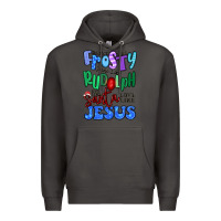 Smoke dance like frosty shine like rudolph Premium Hoodie - MaliasSmallBusiness