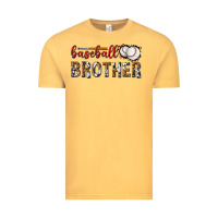 Baseball Brother With Leopard Vintage Tee | Teevron
