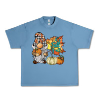 Pebble Blue it's fall y'all gnome Urban Heavy Tee - BarkalooDesign