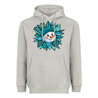 Moon Dust cute snowman winter sunflower Heavyweight Hoodie - Jasminsmagicworld