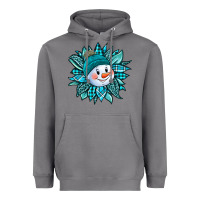 Storm cute snowman winter sunflower Heavyweight Hoodie - Jasminsmagicworld