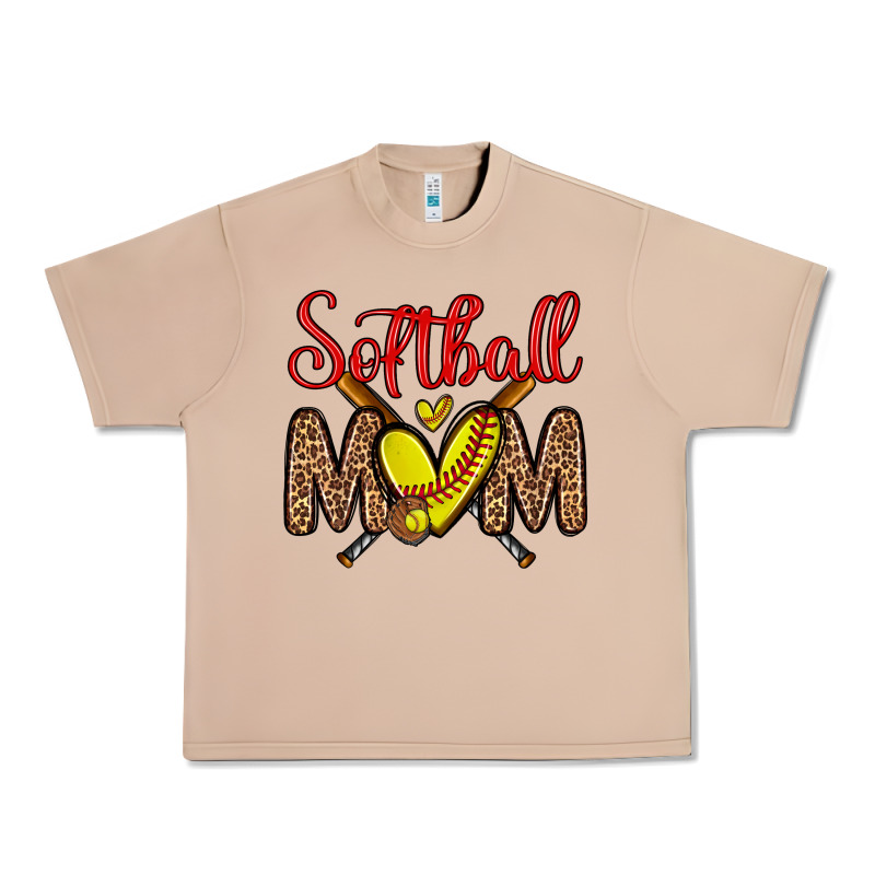 Softball Mom Urban Heavy Tee by Zillion Design Studio | Teevron