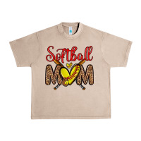 French Oak softball mom Urban Heavy Tee - Zillion Design Studio