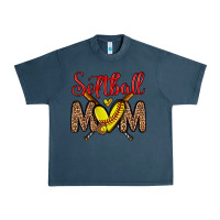 Midnight Navy softball mom Urban Heavy Tee - Zillion Design Studio