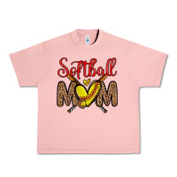 Salmon softball mom Urban Heavy Tee - Zillion Design Studio